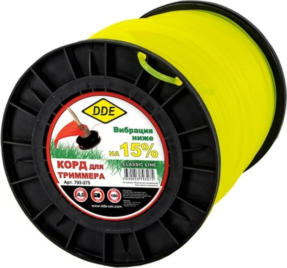 Леска для триммера DDE Classic Line / 793-275