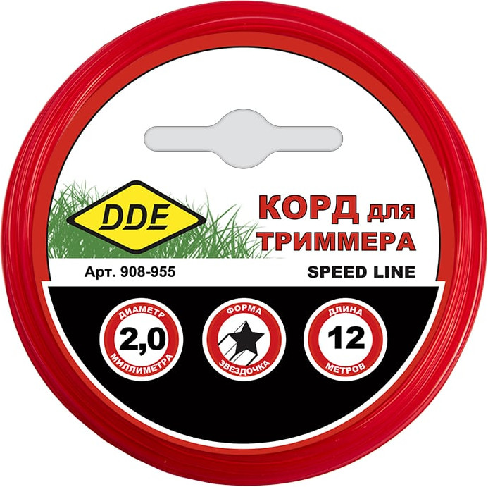 Леска для триммера DDE Speed Line / 908-955