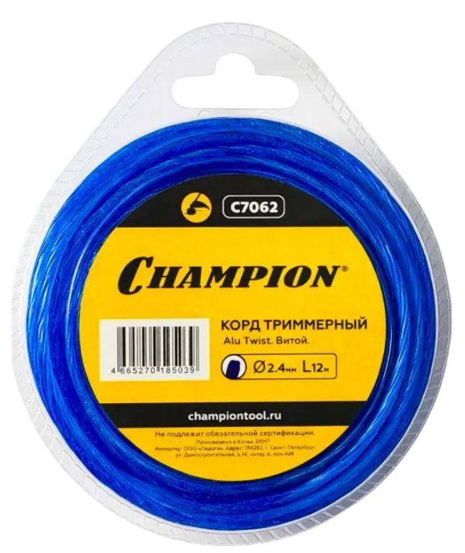 Леска для триммера Champion C7062
