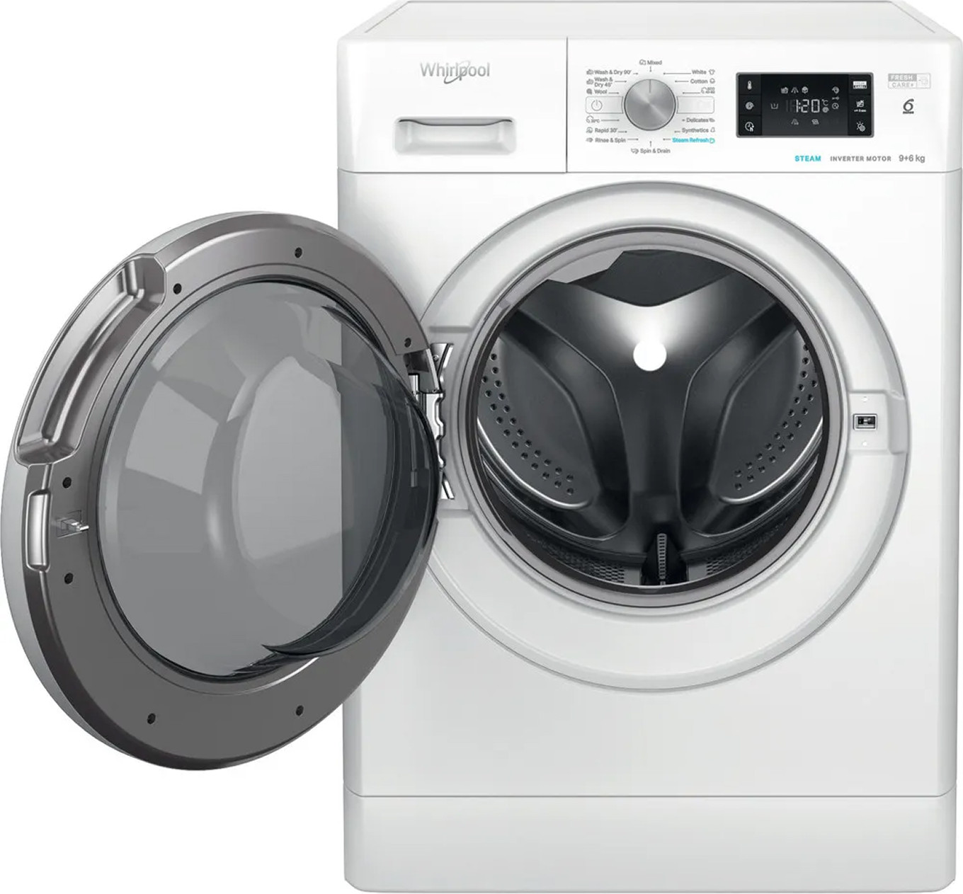 Стирально-сушильная машина Whirlpool FFWDB 964489 SV EE — фото 2