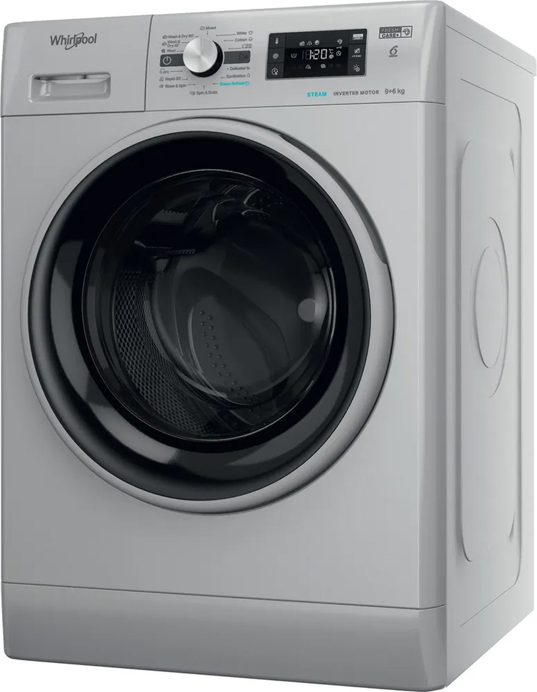 Стирально-сушильная машина Whirlpool FFWDB 964489 SBSV EE — фото 6