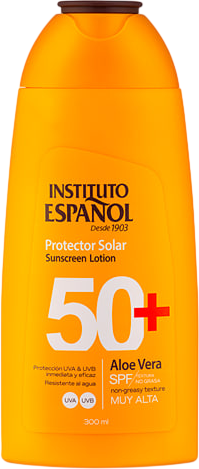 Лосьон солнцезащитный Instituto Espanol Sunscreen Lotion Aloe Vera SPF50+ (300мл)