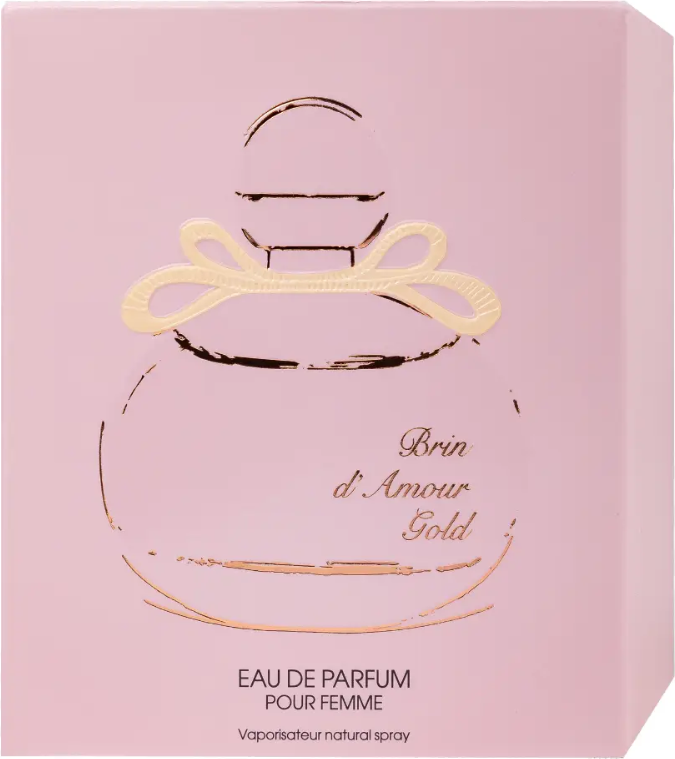 Парфюмерная вода Dina Cosmetics Brin d'Amour Gold (100мл) — фото 3