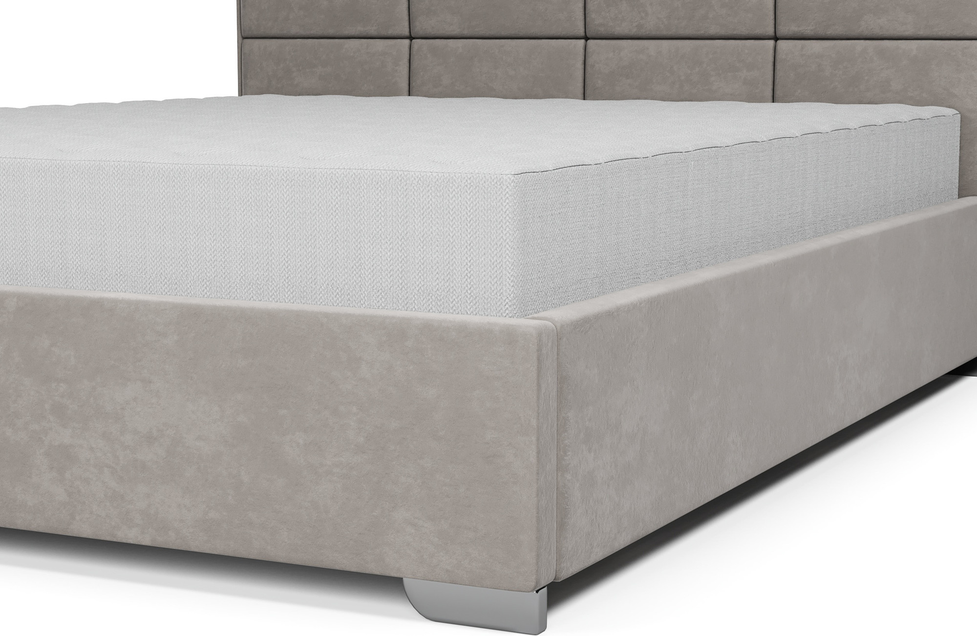Наматрасник защитный EOS Double cotton 130x195 (Light grey) — фото 3