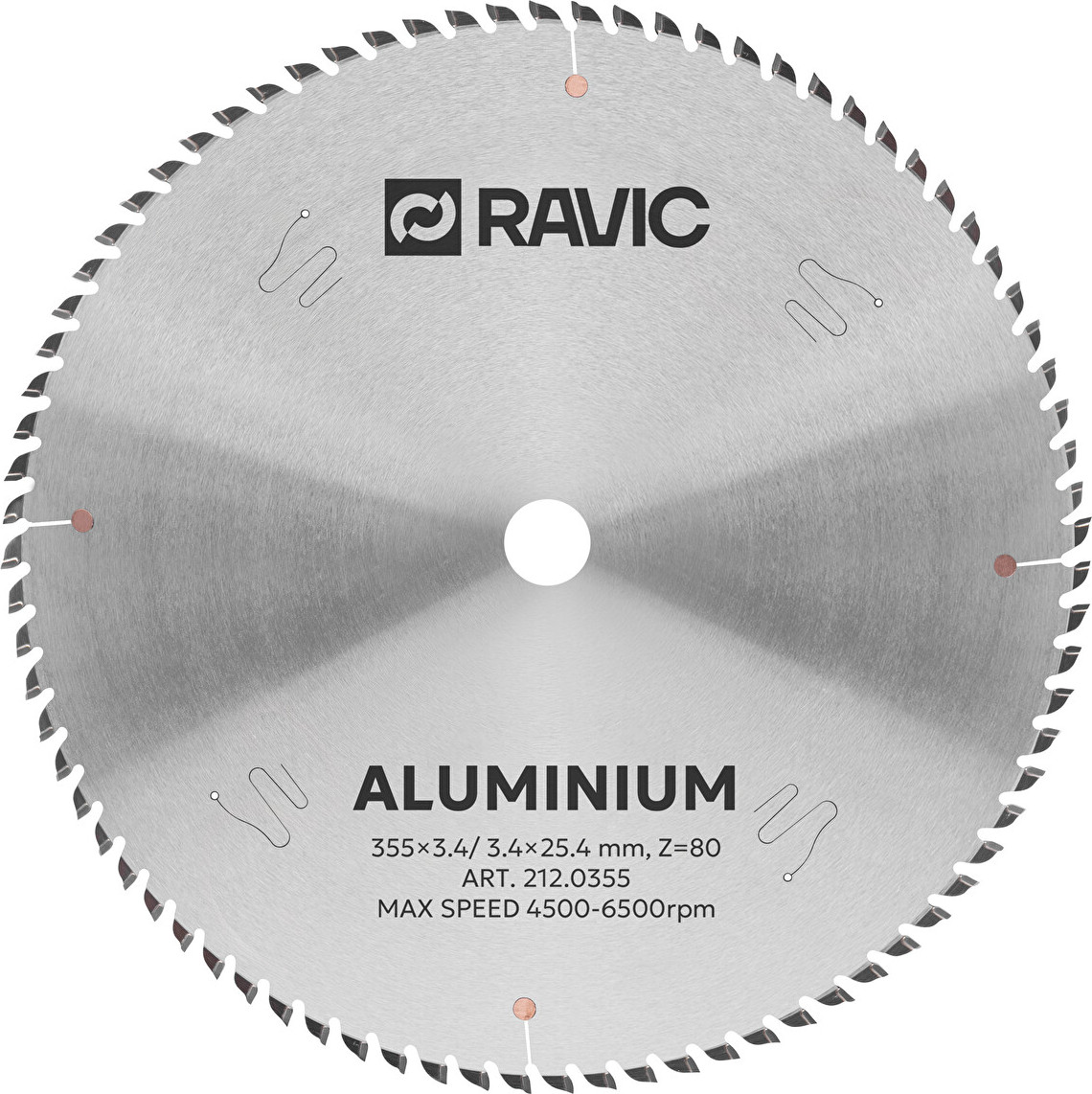 Пильный диск Ravic 355x3.4/2.8х25.4мм / 212.0355