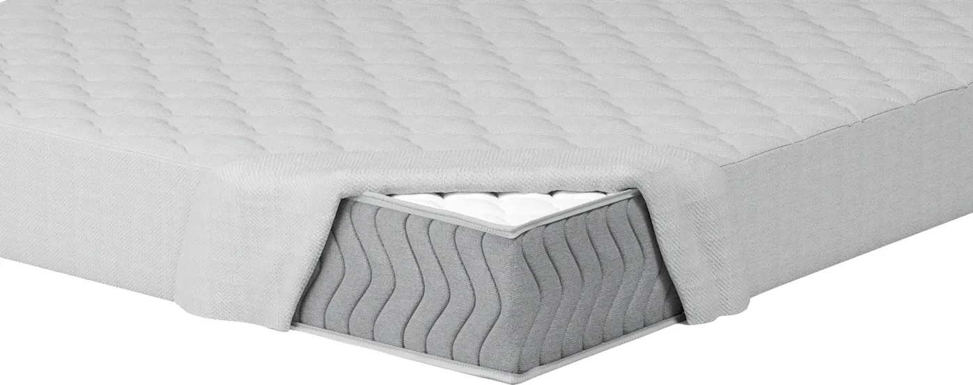 Наматрасник защитный EOS Double cotton 150x190 (Light grey)