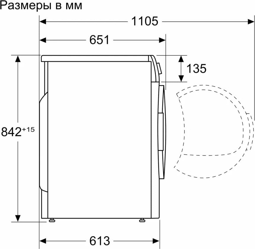 Сушильная машина Bosch WQB245BXME — фото 6