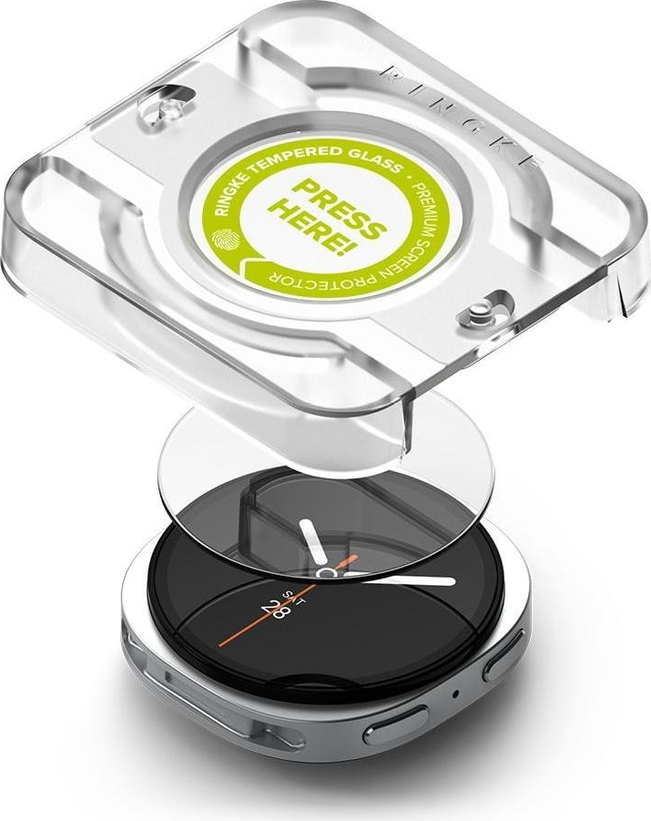 Защитное стекло для умных часов Ringke Tempered Glass Pro Для Galaxy Watch 8 40мм (2шт) — фото 2