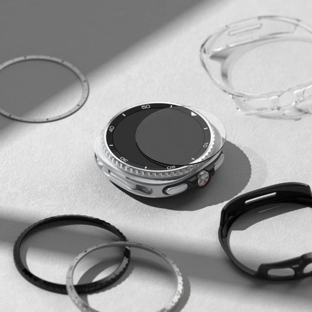 Защитное стекло для умных часов Ringke Tempered Glass Pro Для Galaxy Watch 8 Classic 46мм (2шт) — фото 6