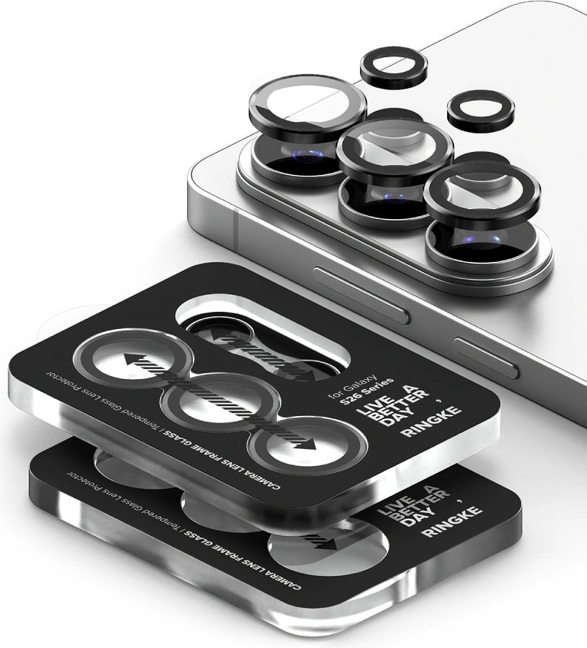 Защитное стекло для камеры телефона Ringke Camera Lens Frame для Galaxy S26 Ultra (2шт) — фото 4