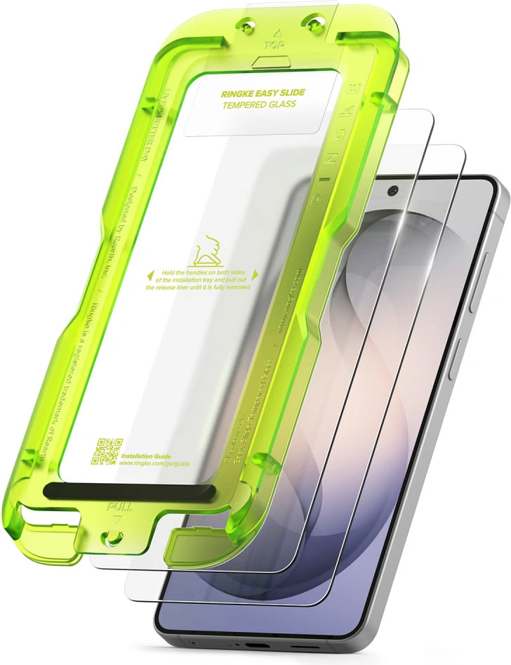 Набор защитных стекол для телефона Ringke Easy Slide для Galaxy S26 (2шт) — фото 2