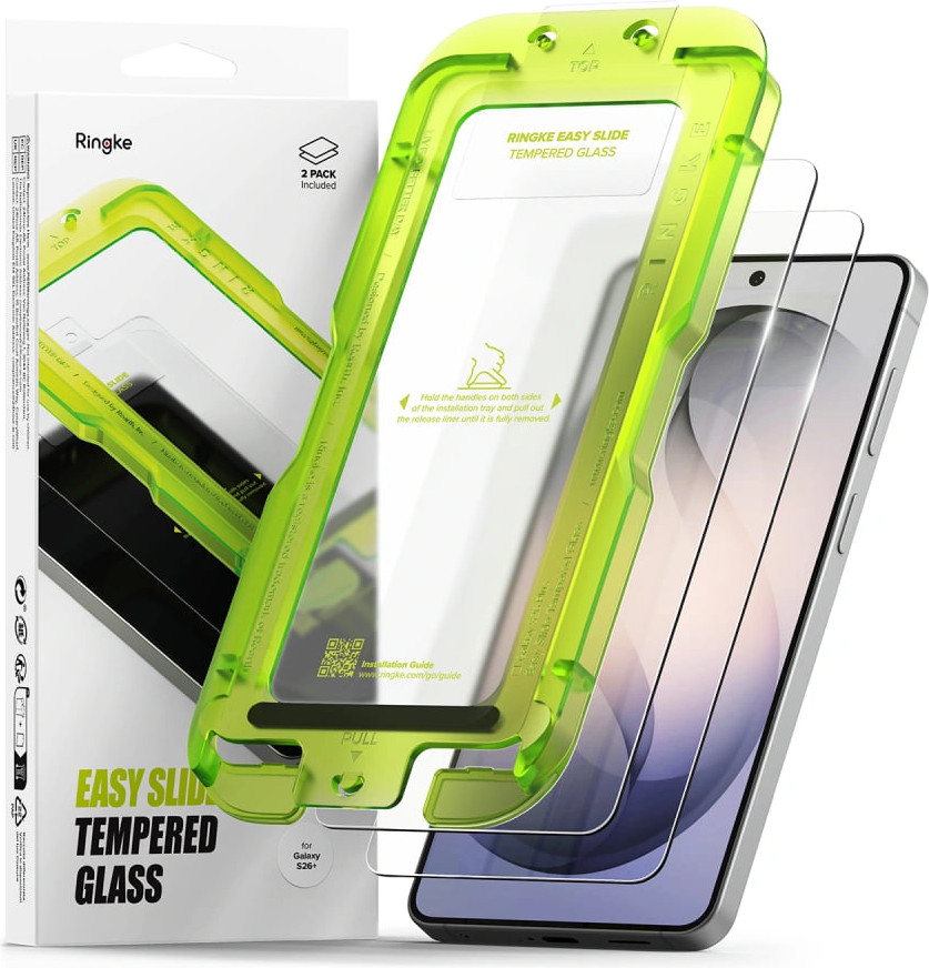 Набор защитных стекол для телефона Ringke Easy Slide для Galaxy S26 Plus (2шт)