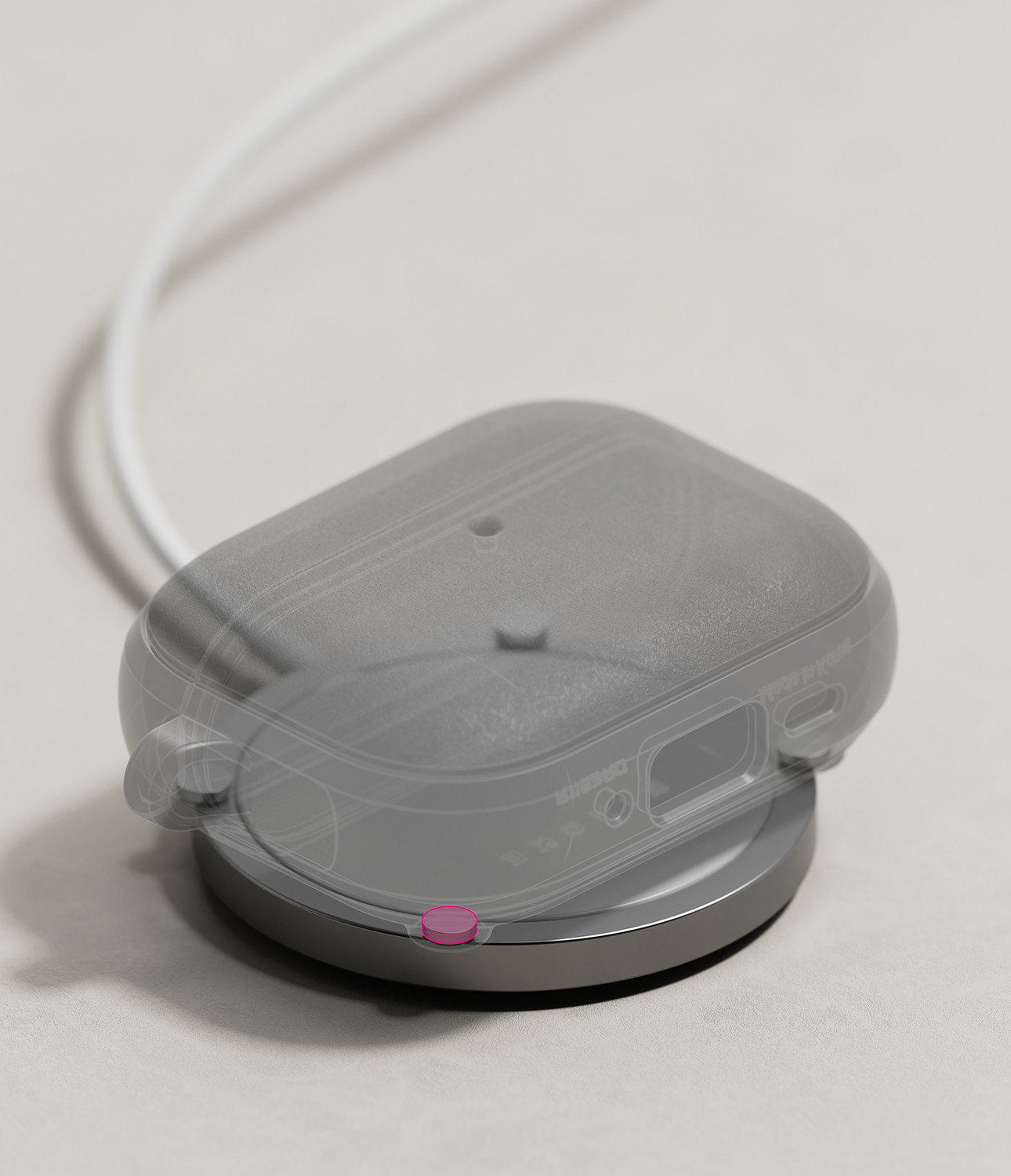 Чехол для наушников Ringke Onyx Magnetic для AirPods Pro 3 (Sage Green) — фото 6
