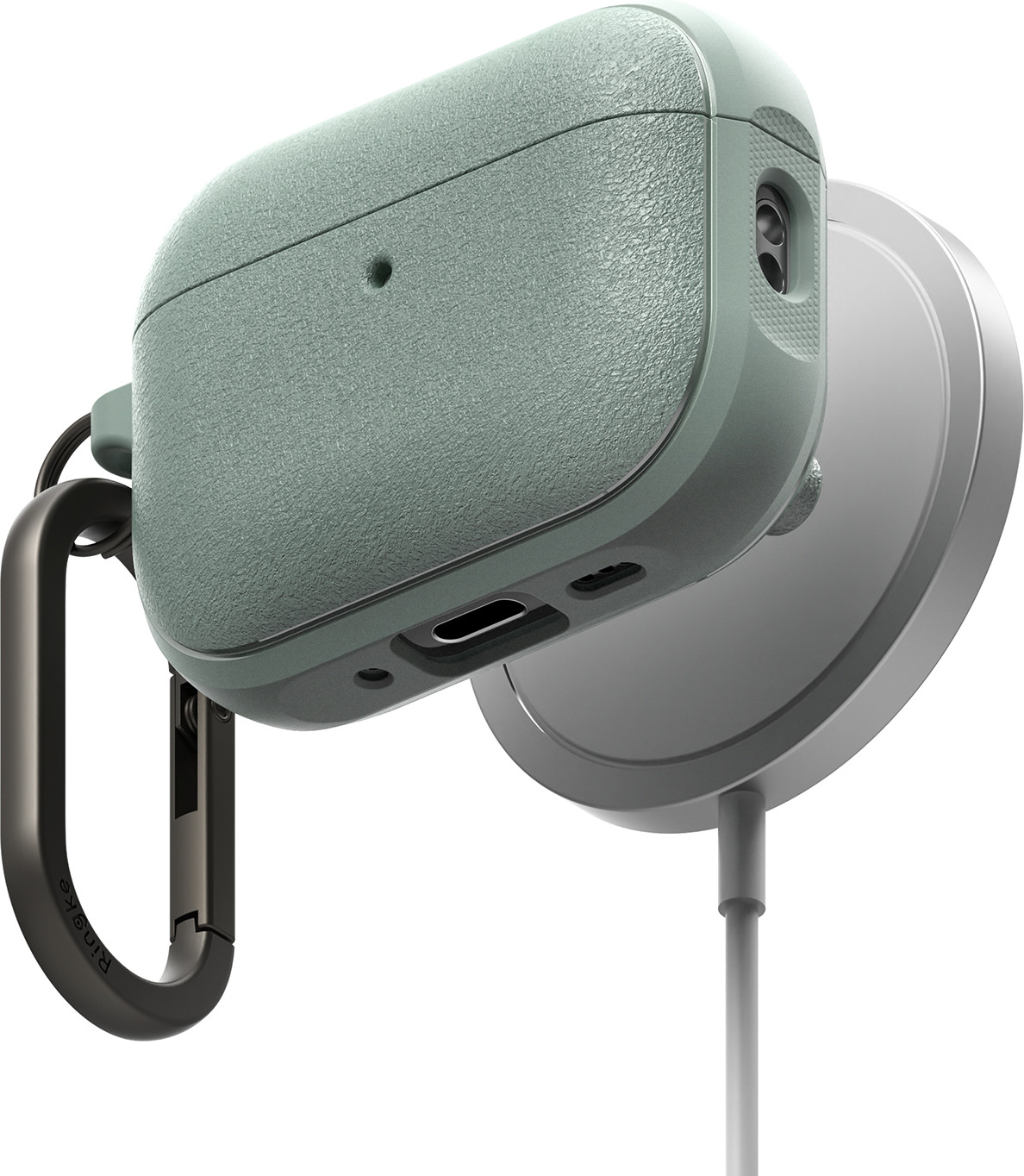 Чехол для наушников Ringke Onyx Magnetic для AirPods Pro 3 (Sage Green) — фото 4