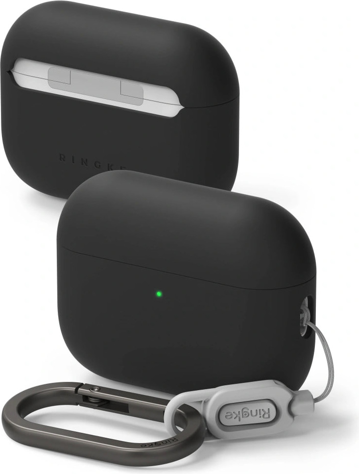 Чехол для наушников Ringke Silicone для AirPods Pro 3 (Black) — фото 2