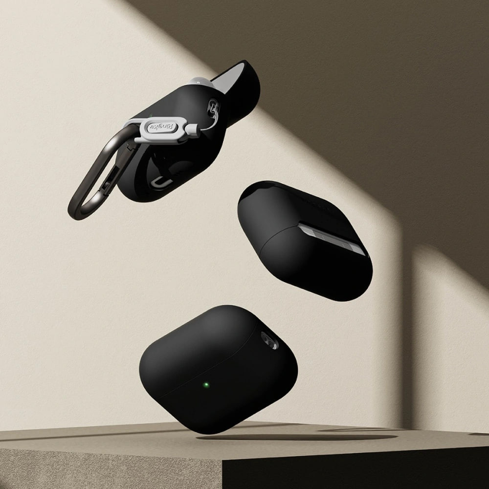 Чехол для наушников Ringke Silicone для AirPods Pro 3 (Black) — фото 5