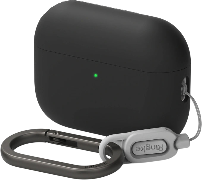 Чехол для наушников Ringke Silicone для AirPods Pro 3 (Black)