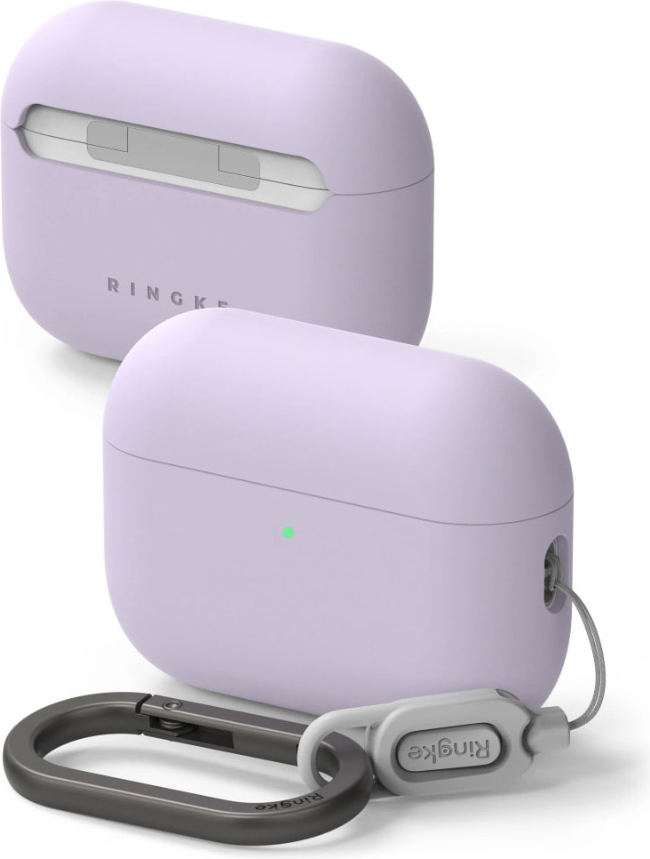 Чехол для наушников Ringke Silicone для AirPods Pro 3 (Light Purple) — фото 2