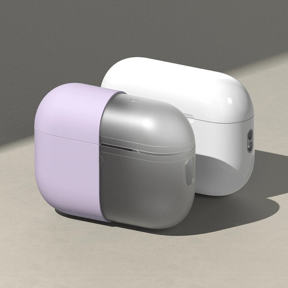 Чехол для наушников Ringke Silicone для AirPods Pro 3 (Light Purple) — фото 4
