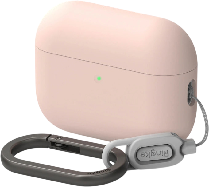 Чехол для наушников Ringke Silicone для AirPods Pro 3 (Pink Sand)