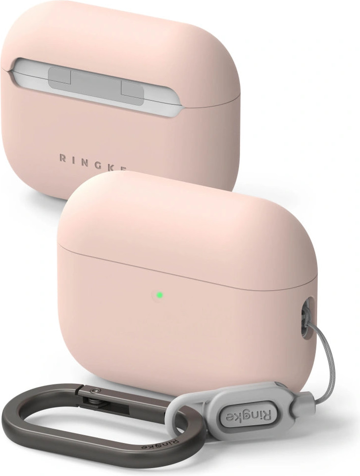 Чехол для наушников Ringke Silicone для AirPods Pro 3 (Pink Sand) — фото 2