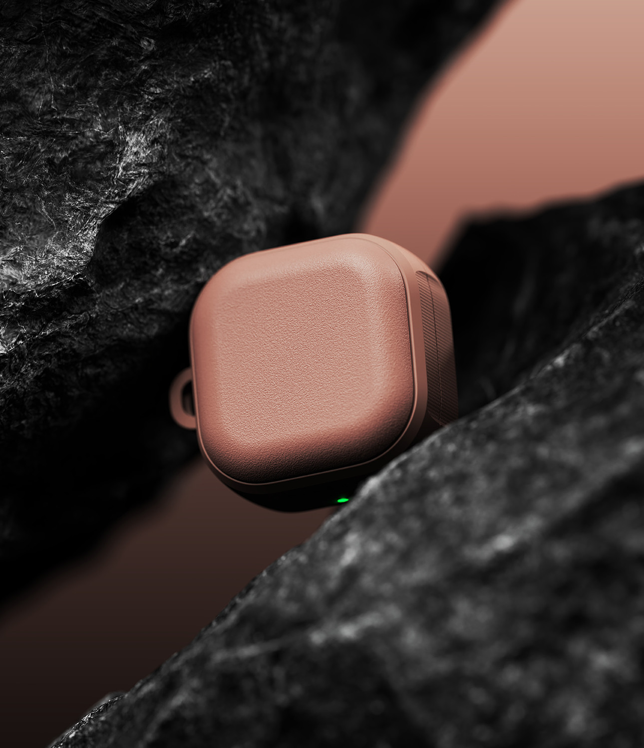 Чехол для наушников Ringke Onyx Magnetic для Galaxy Buds 4/4 Pro (Constant Coral) — фото 5