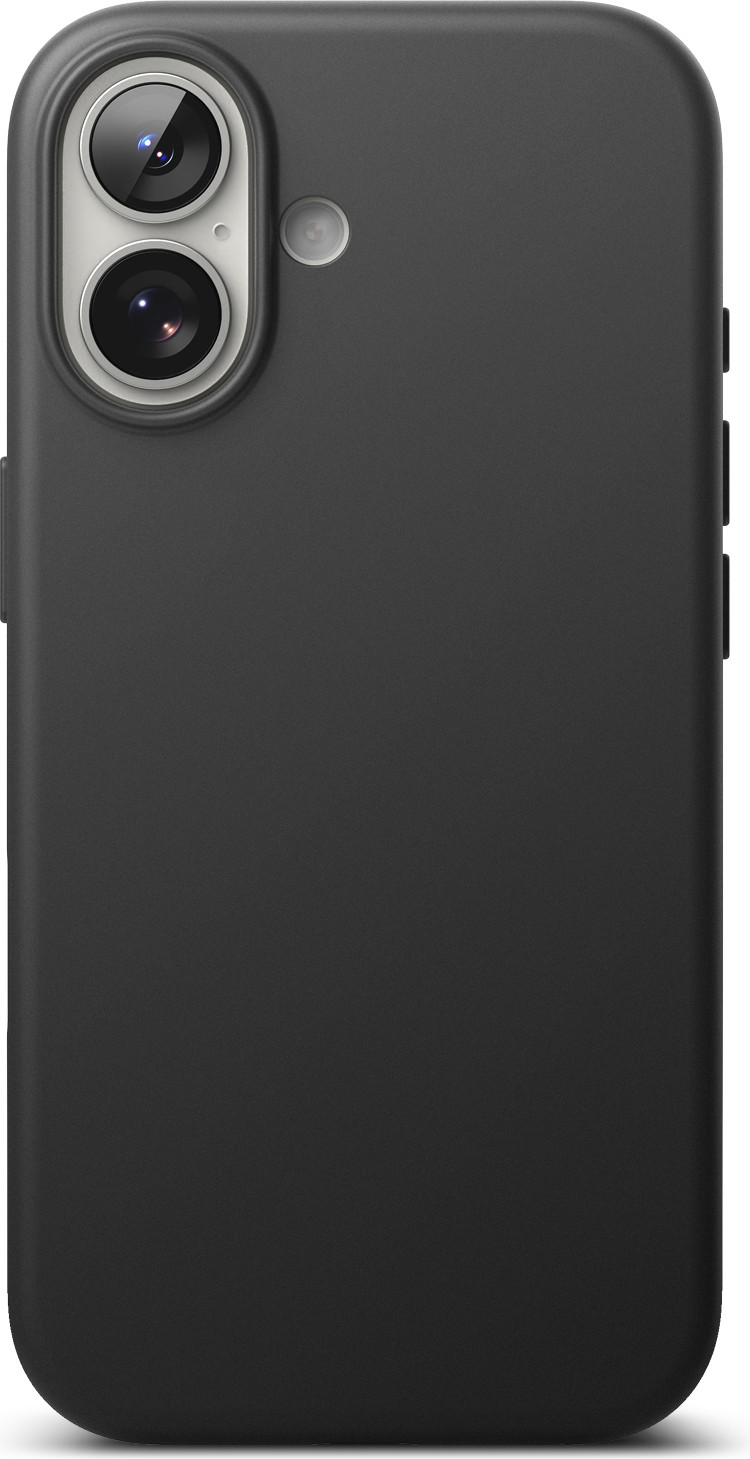 Чехол-накладка Ringke Silicone Magnetic для iPhone 17 (Black) — фото 1
