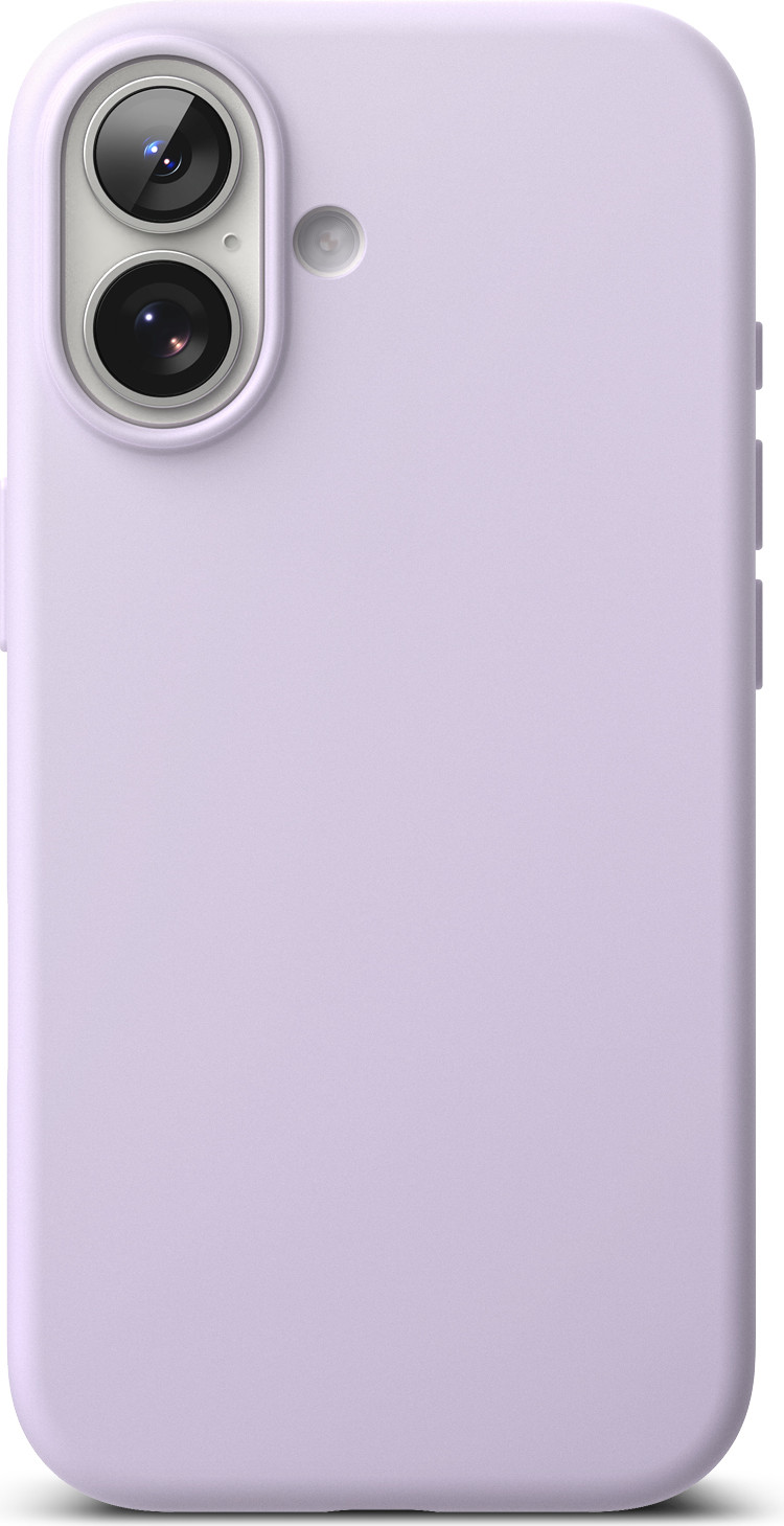 Чехол-накладка Ringke Silicone Magnetic для iPhone 17 (Light Purple) — фото 1
