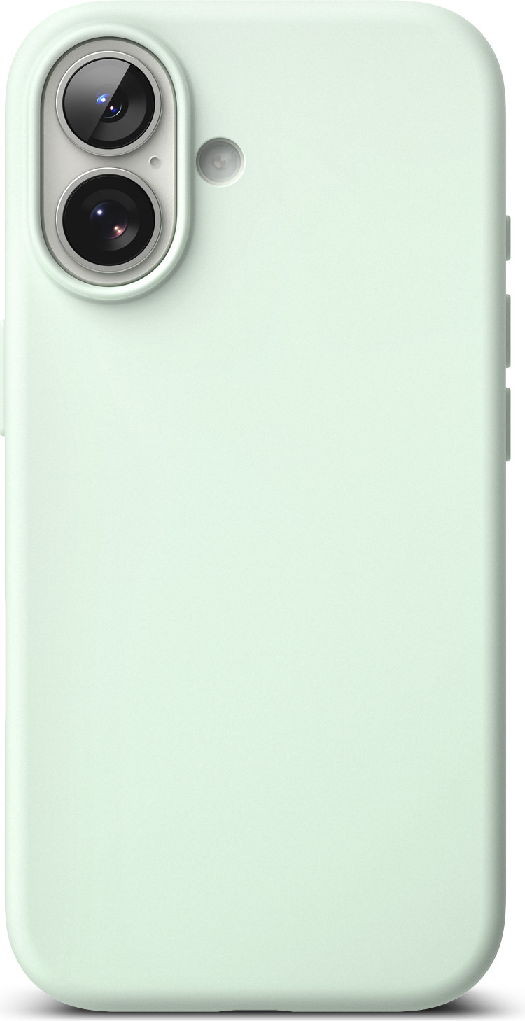 Чехол-накладка Ringke Silicone Magnetic для iPhone 17 (Soft Mint)