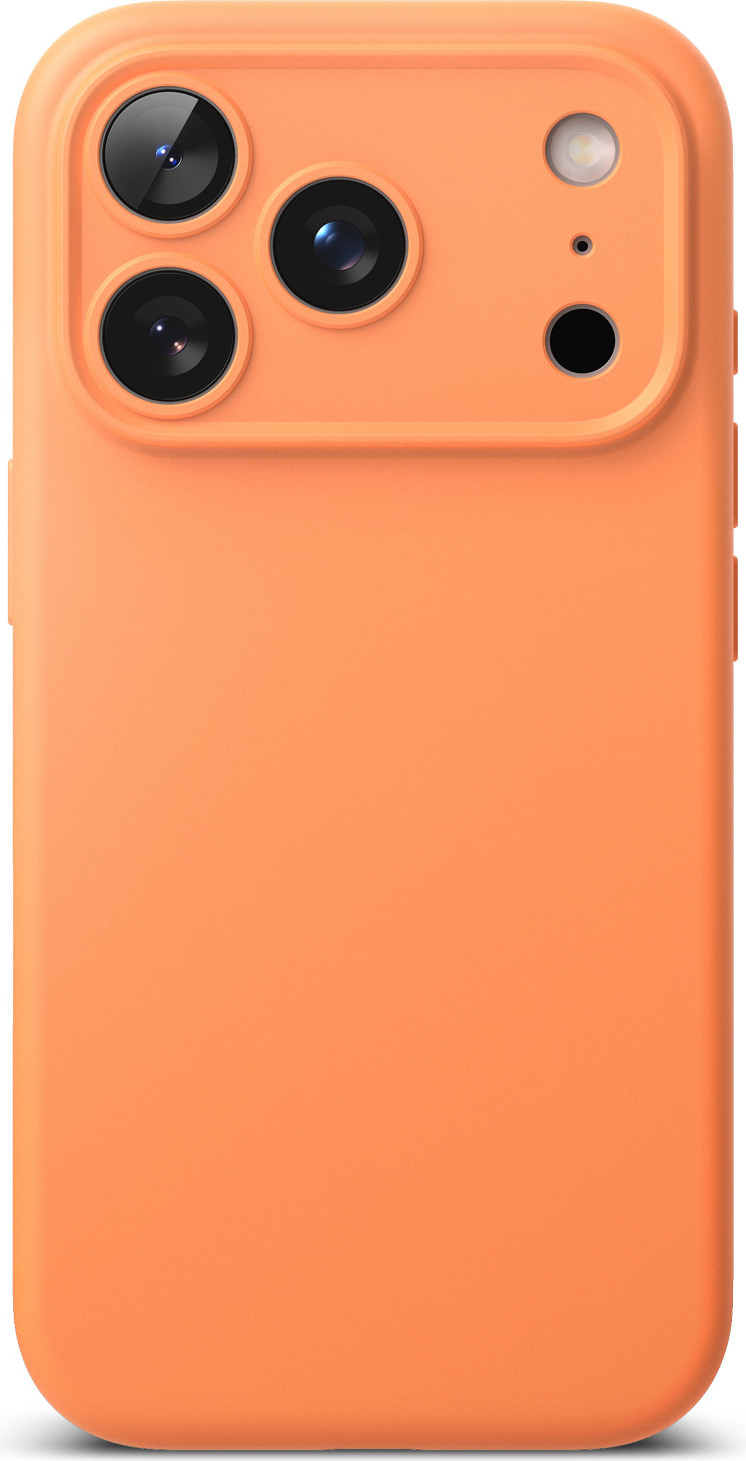 Чехол-накладка Ringke Silicone Magnetic для iPhone 17 Pro (Tangerine)
