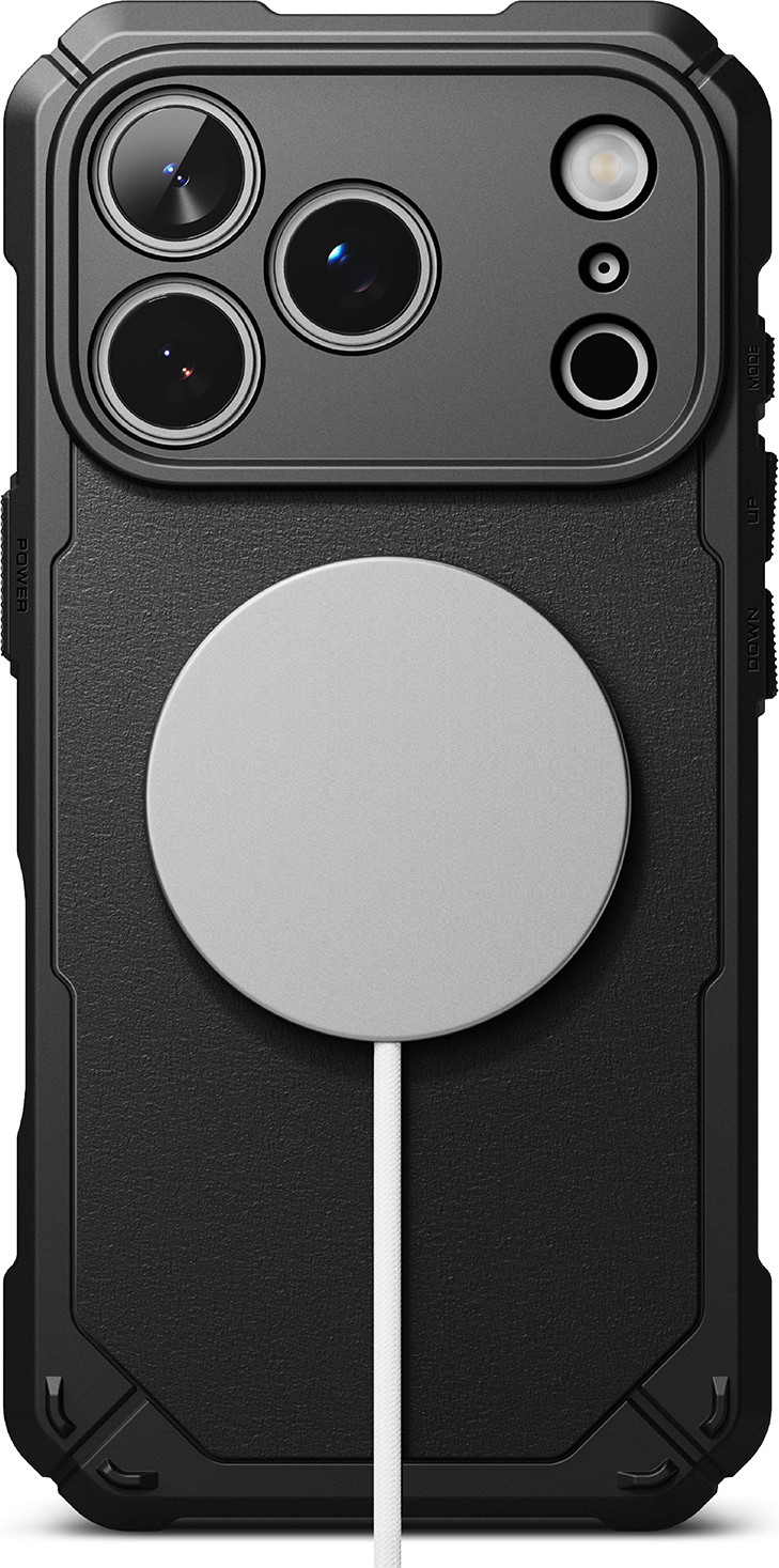 Чехол-накладка Ringke Rugged Gear Magnetic для iPhone 17 Pro Max (Black)