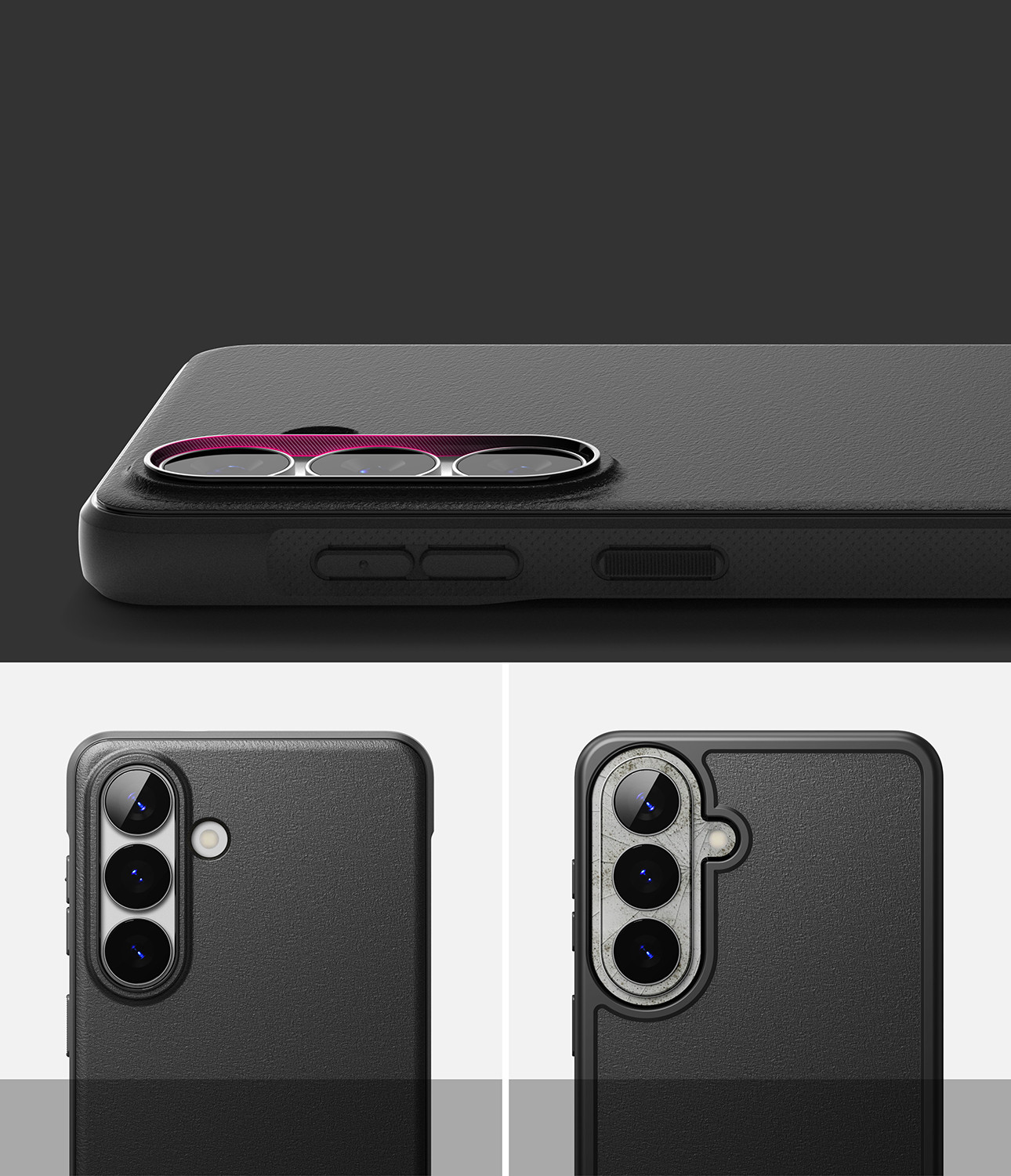 Чехол-накладка Ringke Onyx Magnetic для Galaxy S26 (Black) — фото 6