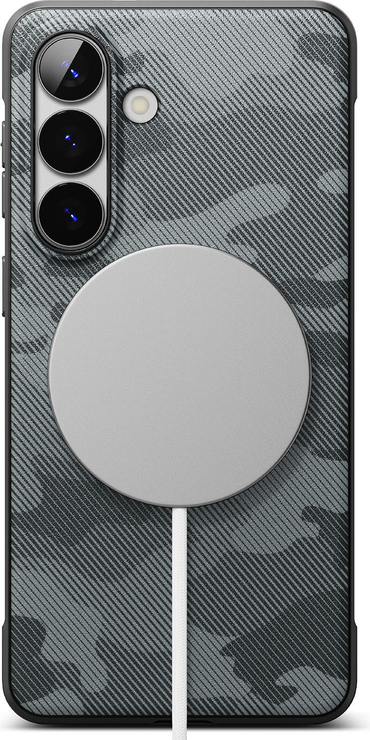 Чехол-накладка Ringke Onyx Magnetic для Galaxy S26 (Camo Black)
