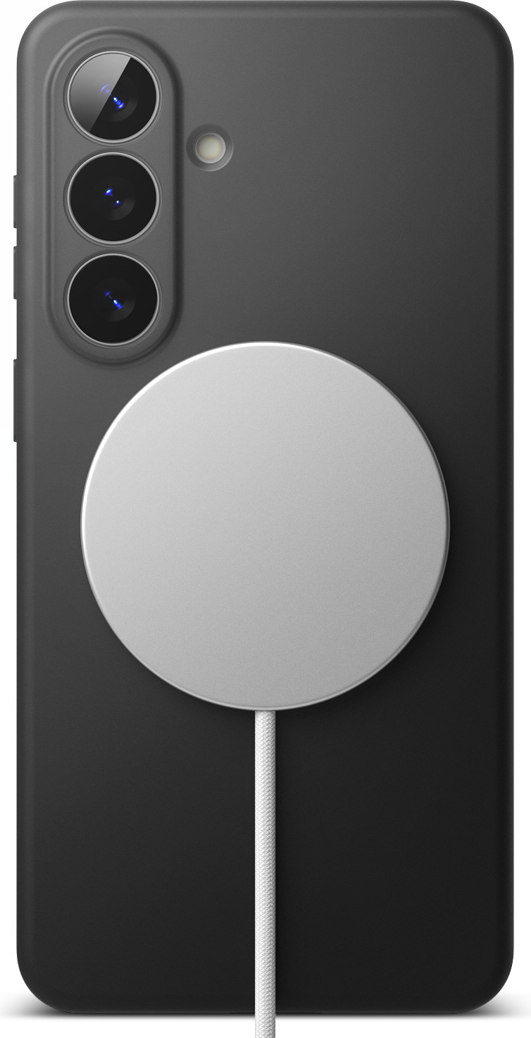 Чехол-накладка Ringke Silicone Magnetic для Galaxy S26 (Black) — фото 3