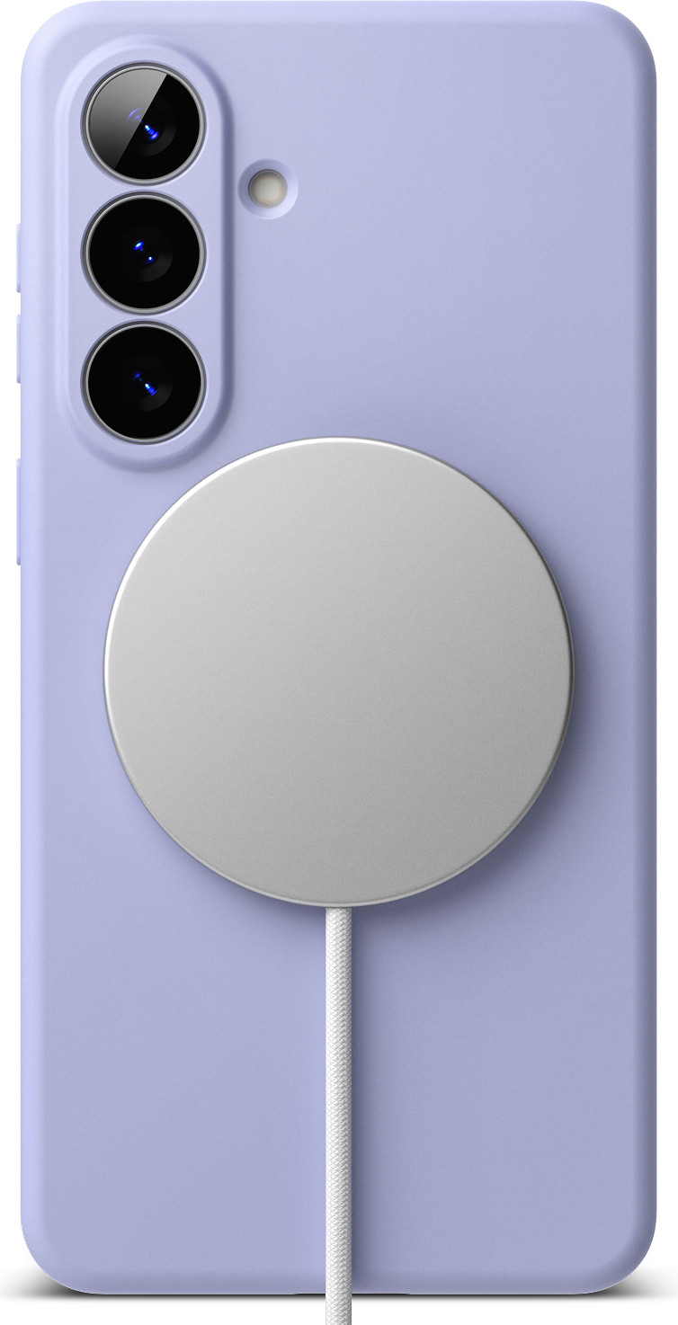 Чехол-накладка Ringke Silicone Magnetic для Galaxy S26 (Lavender) — фото 3