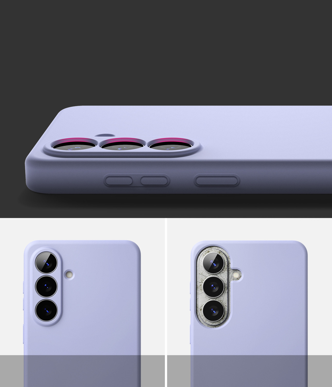 Чехол-накладка Ringke Silicone Magnetic для Galaxy S26 (Lavender) — фото 6
