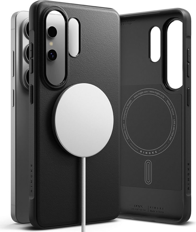 Чехол-накладка Ringke Onyx Magnetic для Galaxy S26 Ultra (Black) — фото 2