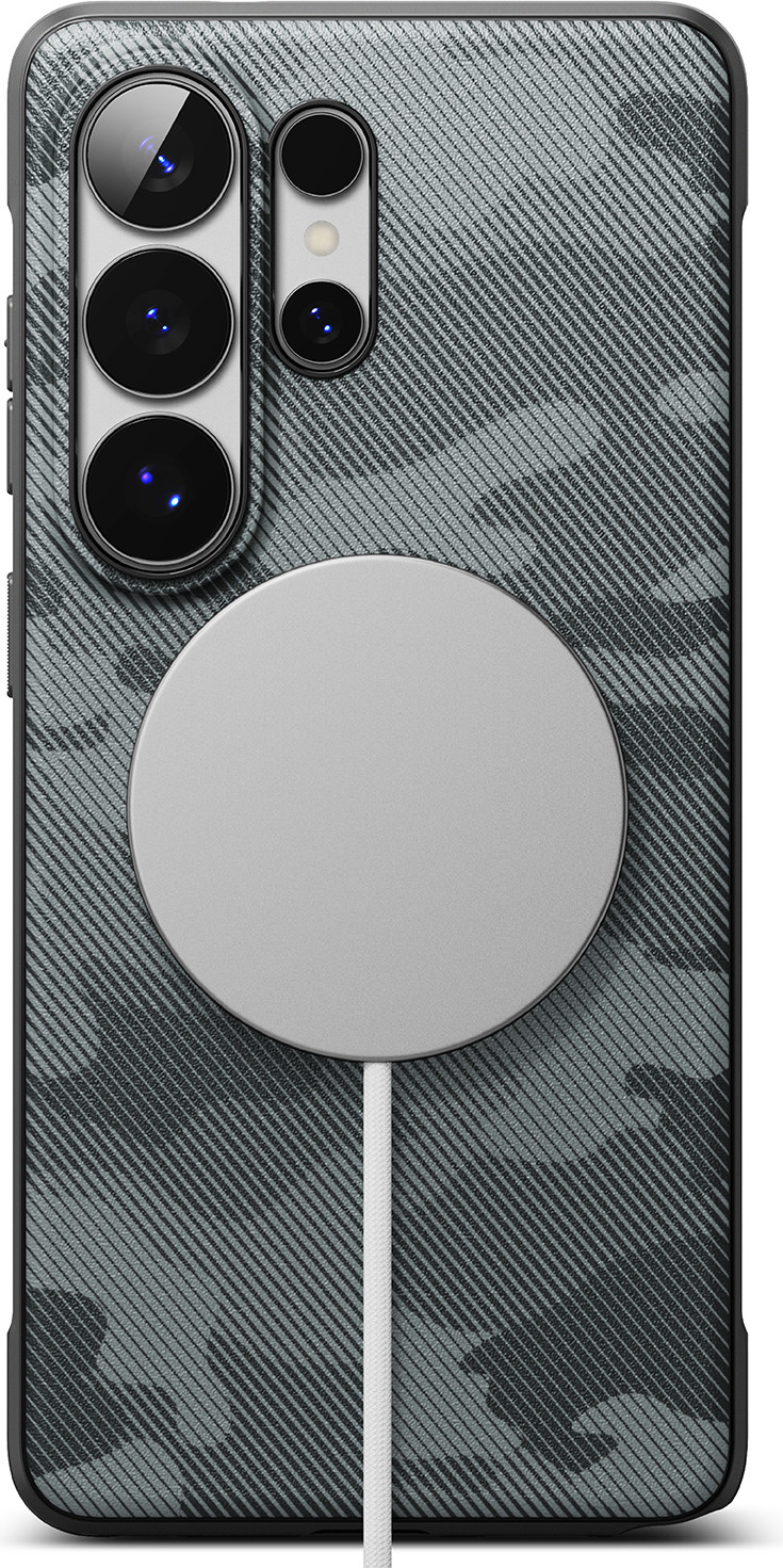 Чехол-накладка Ringke Onyx Magnetic для Galaxy S26 Ultra (Camo Black)