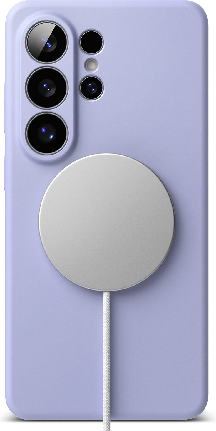 Чехол-накладка Ringke Silicone Magnetic для Galaxy S26 Ultra (Lavender) — фото 3