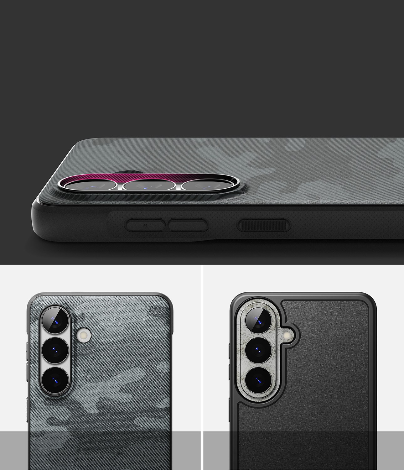 Чехол-накладка Ringke Onyx Magnetic для Galaxy S26 Plus (Camo Black) — фото 6