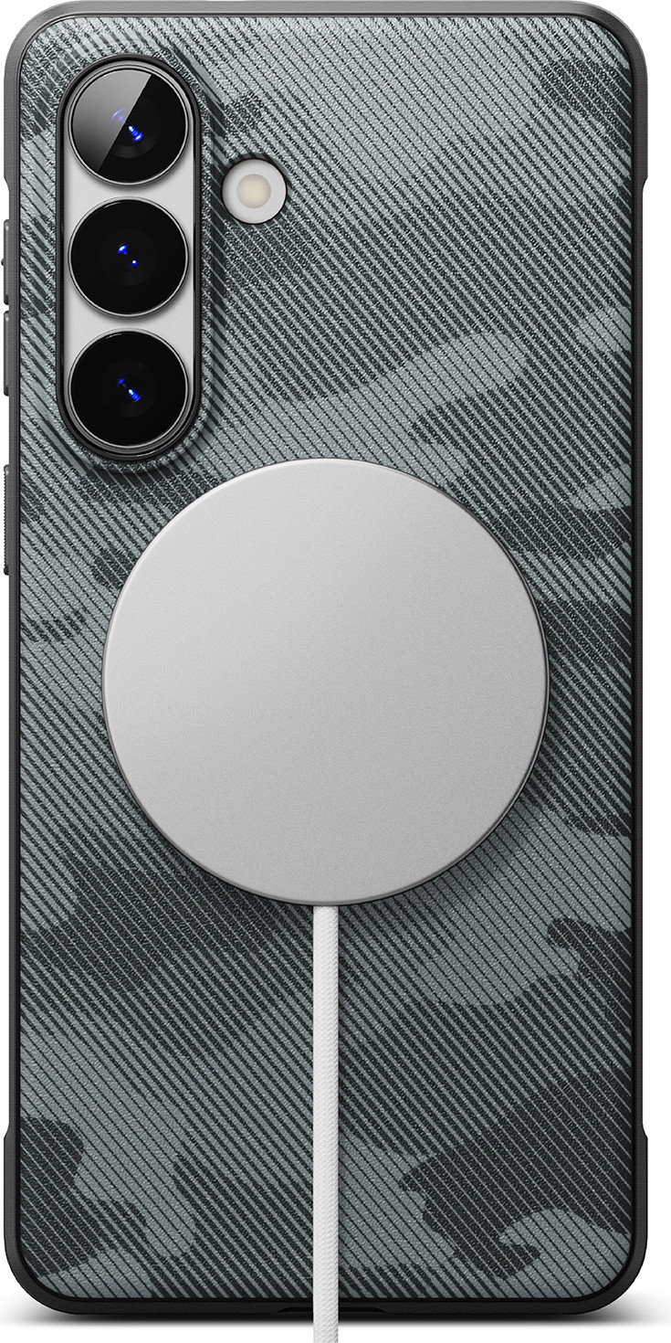 Чехол-накладка Ringke Onyx Magnetic для Galaxy S26 Plus (Camo Black)