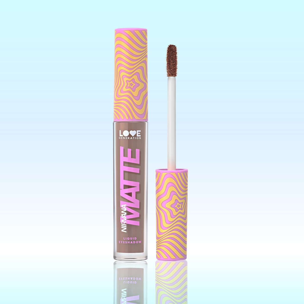 Тени для век Love Generation Matte Liquid Eyeshadow Nirvana жидкие тон 02 — фото 3