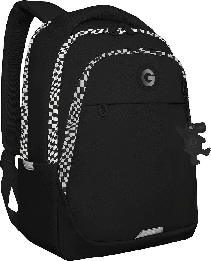 Рюкзак Grizzly RD-640-3 (черный/белый)