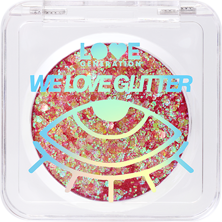 Блестки для макияжа Love Generation We love glitter тон 01