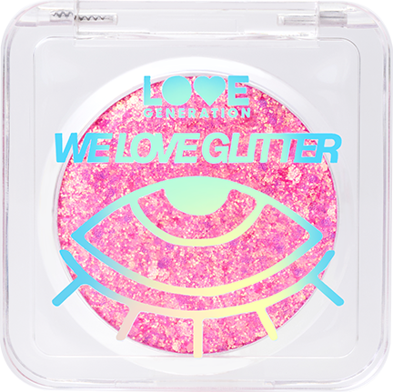 Блестки для макияжа Love Generation We love glitter тон 02