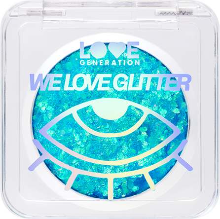 Блестки для макияжа Love Generation We love glitter тон 03