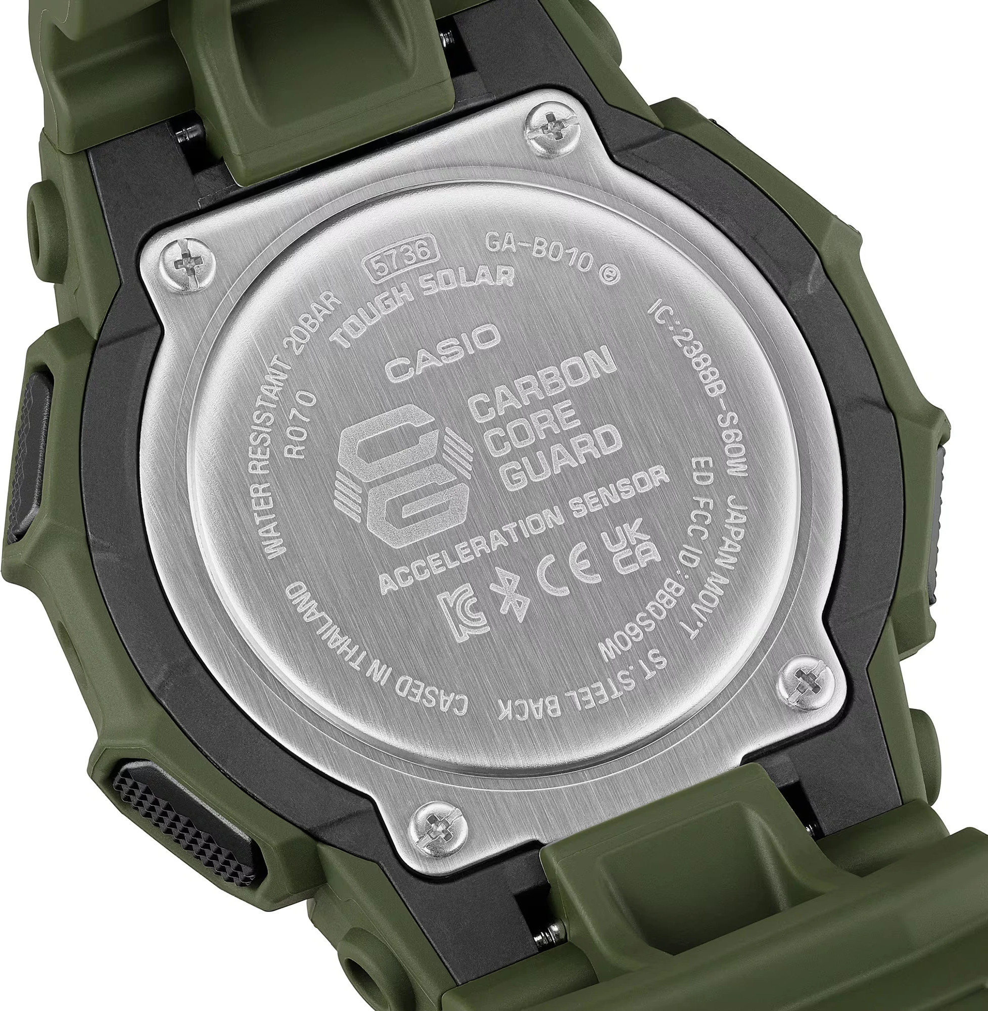 Часы наручные мужские Casio GA-B010-3A — фото 5