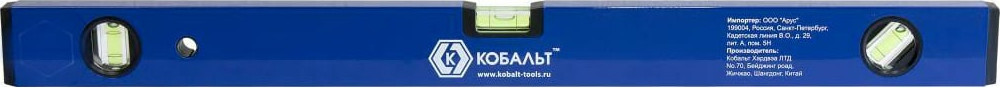 Уровень строительный Кобальт Комфорт / 243-004