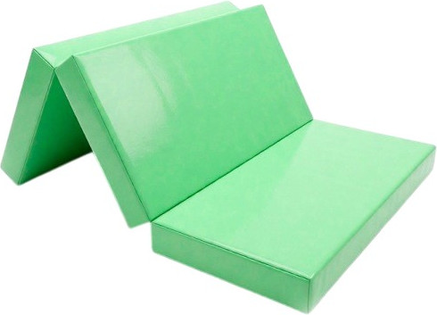 Гимнастический мат Dinamika ZSO-005575 (1x1.5x1, винилискожа/салатовый)