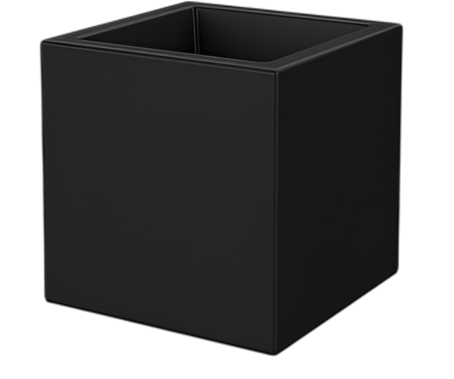 Кашпо БЕРКАНО Quarter 30 / 220_048_00V (Coal Black)